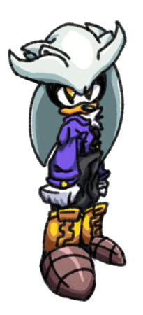 Cool time traveler Silver (Trunks outfit for DBZ)